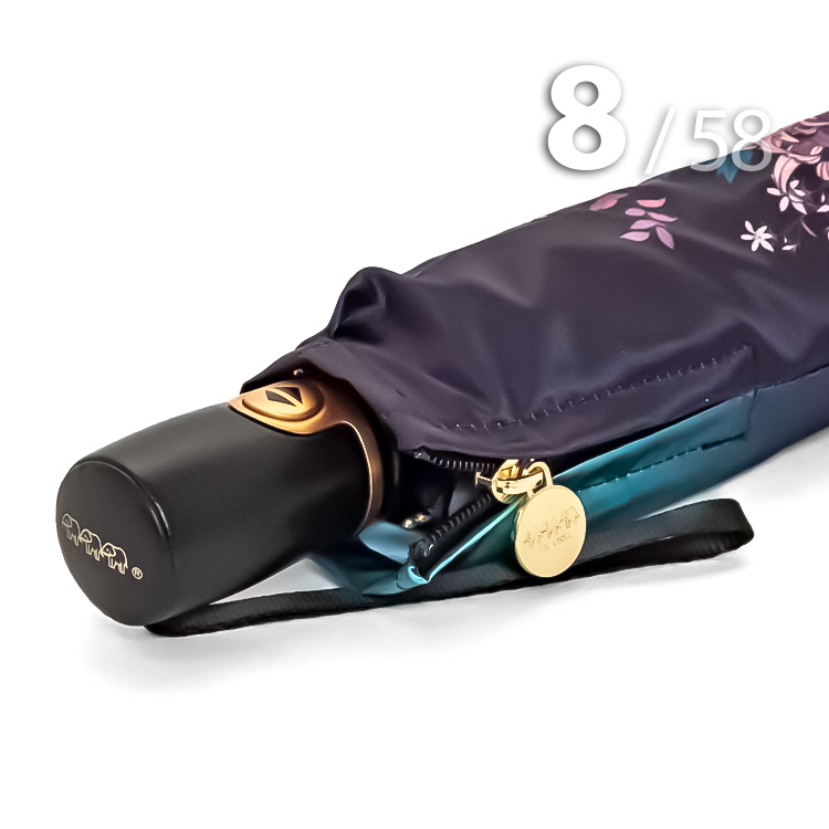 Зонт Три Слона L-3825 (N) 18523 Коричневые хризантемы (сатин)