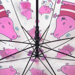 Зонт детский со свистком Torm 14807 13164 Веселая семейка прозрачный