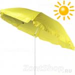 Зонтик от солнца Derby Salito 180 8646 Желтый (тонкий стержень, стальная констр, плащевка) без чехла