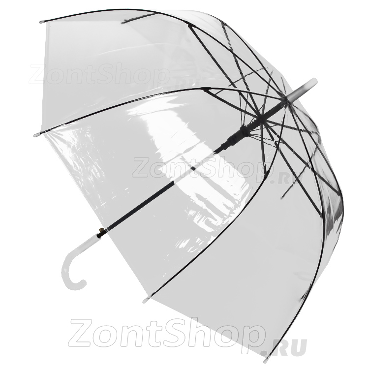 Купить Style, Зонт трость прозрачный, автомат Style 1571
