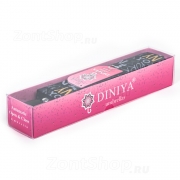 Зонт женский Diniya 2751 (16320) Газета Черный