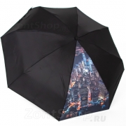 Зонт мини Nex 35181 16592 Ночной город, механика