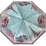Зонт женский Три Слона L3845 15353 Путешествие (сатин)