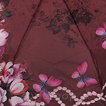 Зонт женский MAGIC RAIN 7223 (11303) Летний сад Багряный