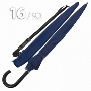Зонт трость Ame Yoke L90-16 (02) Синий (очень большой купол, чехол на лямке, 16--спиц)