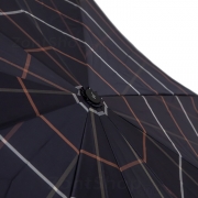 Зонт мужской с большим куполом, клетка Ame Yoke OK70-10CH (21)