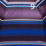 Зонт Три Слона L-3994 (A) 18000 Горох Полоска Синий