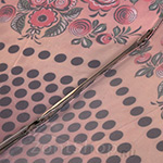 Зонт женский Три Слона L3880 10881 Роспись на красном (сатин)