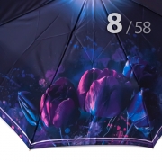 Зонт Три Слона L-3825 (M) 18026 Тюльпаны (сатин)