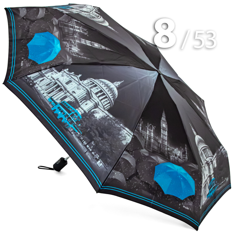 Зонт Три Слона L-4835 (V) 18128 Лондон, компактный (сатин)