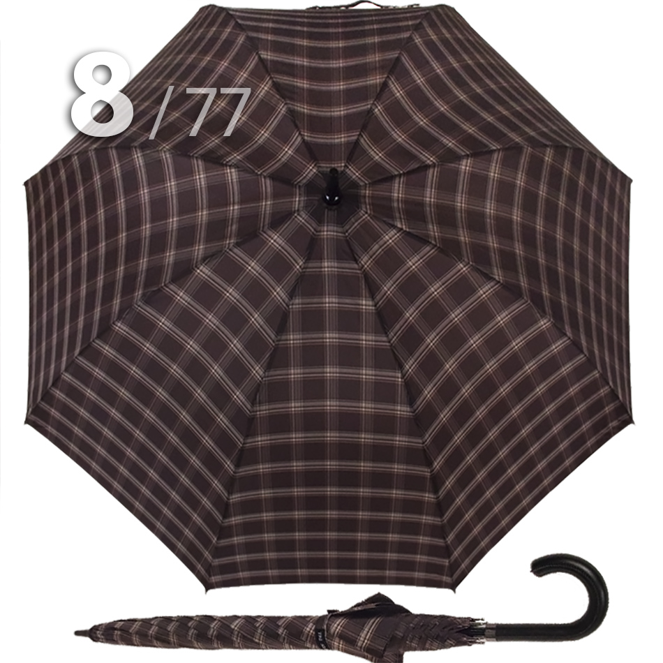 Зонт трость Три Слона 1771 11864 Клетка, мужской