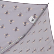 Зонт женский легкий мини Fulton L501 3521 Пчелы Серый