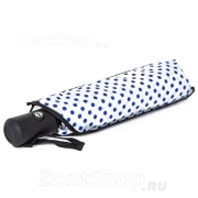 Зонт женский DripDrop 988 (16586) Горох Белый