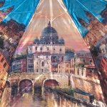 Зонт женский MAGIC RAIN 4333 (12452) Вояж (сатин)