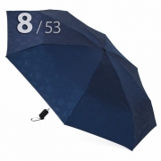 Зонт Три Слона L-4806 (F) 17906 Цветы Синий, компактный