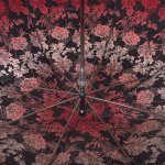 Зонт трость женский DOPPLER 714765-N (11900) Пионы, Лилии красный