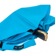 Компактный плоский зонт Три Слона L-4605 (D) 17900 Бирюзовый (в сумку, карман)