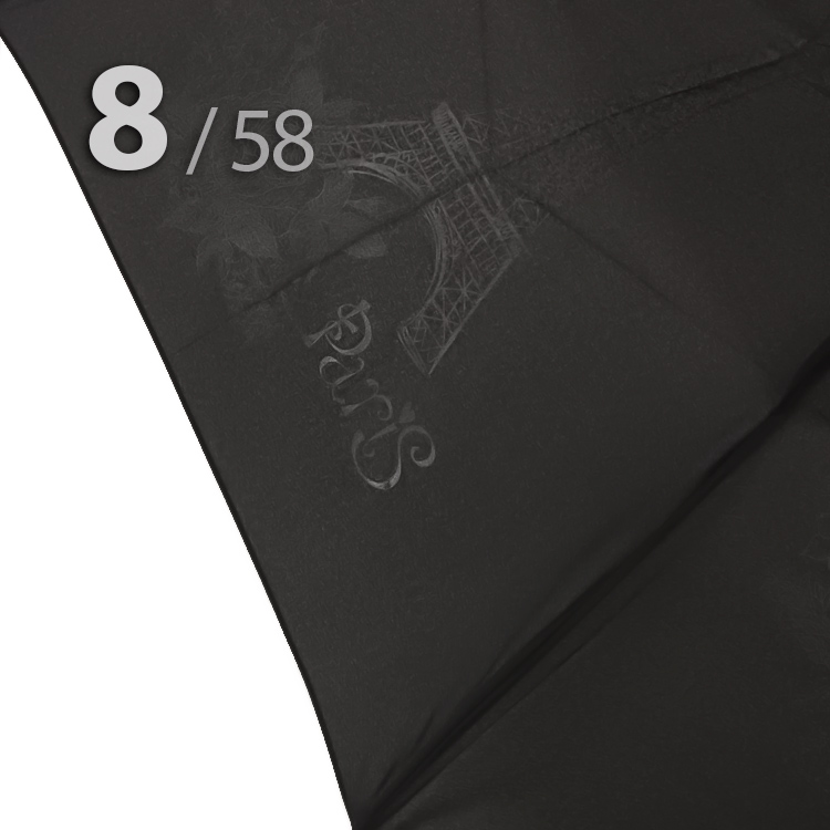 Зонт Три Слона L-3898 (A) 15003 Нотр-Дам де Пари черный