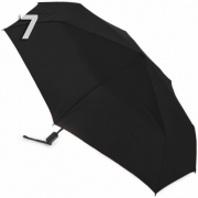 Зонт Три Слона L3765 1452 Черный, однотонный (M)