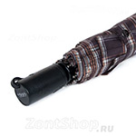 Зонт мужской Три Слона M-8807 (9868) Клетка Коричневый