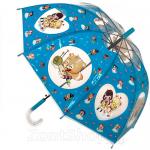 Зонт детский прозрачный Torm 14801 13096 Аниме голубой