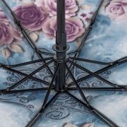 Зонт женский DripDrop 975 16829 Бирюзовый орнамент