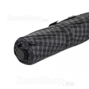 Зонт мужской ArtRain 3953-01 Клетка, Черный