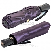 Зонт Три Слона L-3880 (A) 18775 Бантики черный (сатин)