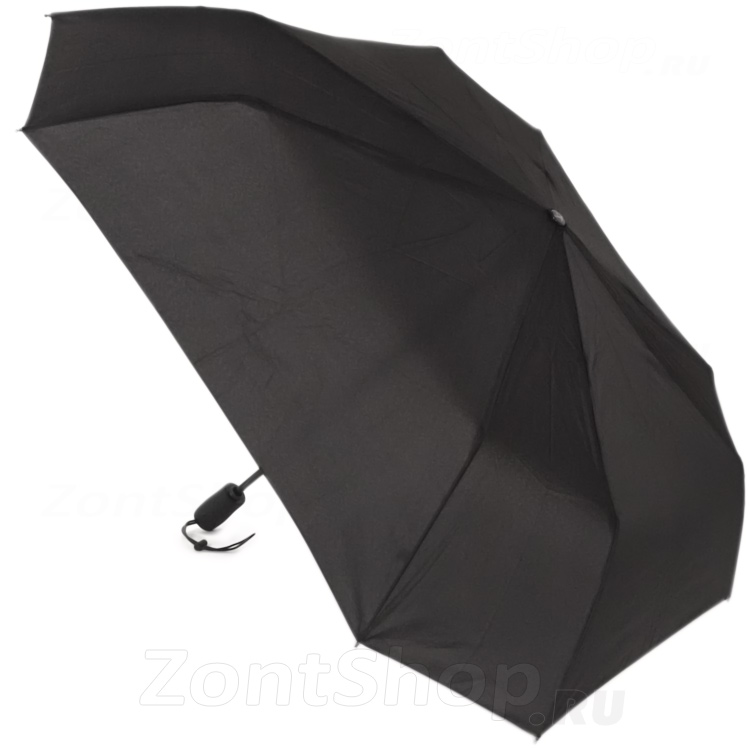 Зонт в подарок мужчине черный увеличенный купол Ame Yoke OK60-B (01)