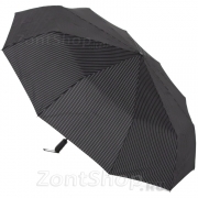 Зонт AMEYOKE OK70-10BCH (04) Полоса, Черный