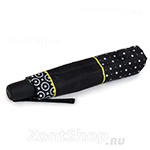 Зонт женский Doppler Derby 7202165 PL 11129 Круги, горох, желтая полоса