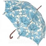 Зонт трость женский дизайнерский Fulton L788 2335 Morris & Co Голубой