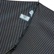 Зонт Fulton G818 4504 Черный-серая полоса