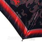 Зонт женский Три Слона 080 (B) 10014 Узоры Красная полоса (сатин)