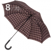 Зонт трость Три Слона M2182 (N) 15321 Клетка (плетеная ручка)