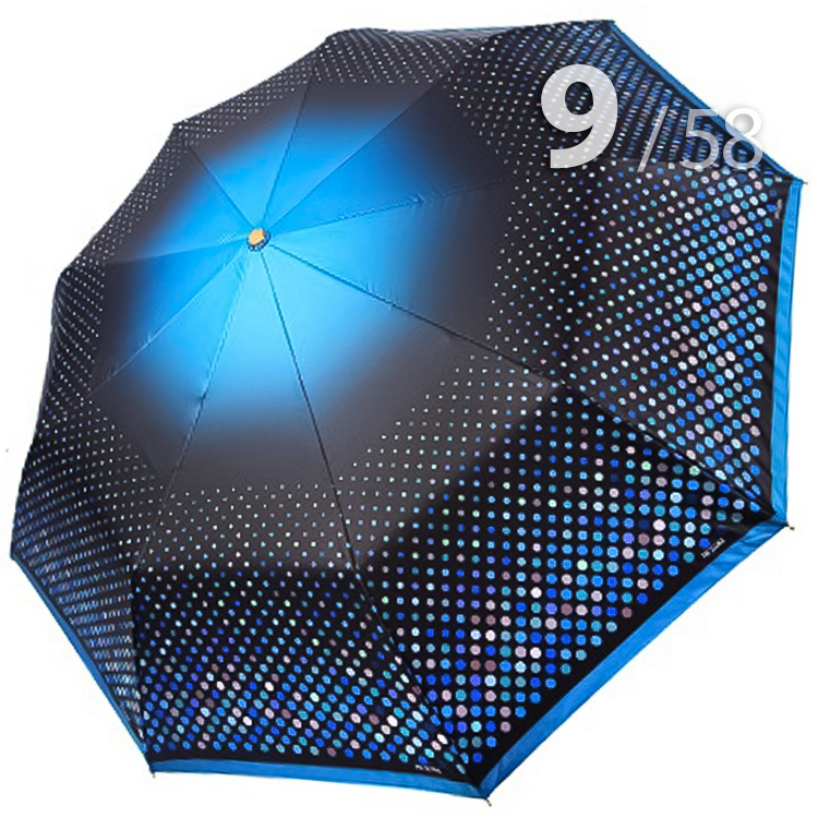 Зонт Три Слона L-3991 (D) 18053 Горох Светло-Синий