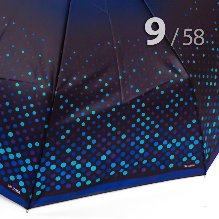 Зонт Три Слона L-3991 (D) 18054 Горох Синий