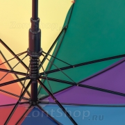 Зонт детский Diniya 2608 (17206) Мультиколор (малиновая ручка)