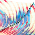 Зонт женский Zest 23955 7647 С ярким спиральным рисунком