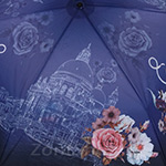 Зонт женский Три Слона L4660 11326 Кошка в маске Венеция