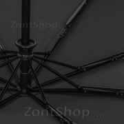 Зонт мужской сверхпрочный ветроустойчивый  DOPPLER 7443163-DSZ Черный однотонный