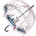 Зонт трость женский прозрачный Fulton L848 3415 (National Gallery) Skyline