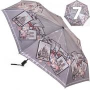 Зонт женский Три Слона L3763 15426 Сказочный Париж (сатин)