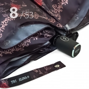 Зонт Три Слона L-4822 (A) 18483 Бордо, компактный облегченный