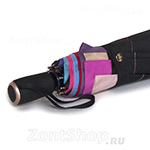 Зонт женский Три Слона L-3110 (B/S) 04740 Черный