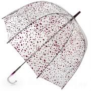 Зонт трость женский прозрачный Fulton Lulu Guinness L719 2878 Губы (Дизайнерский)
