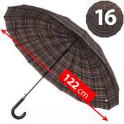 Зонт трость для двоих Ame Yoke L70-СH (06) Полоса
