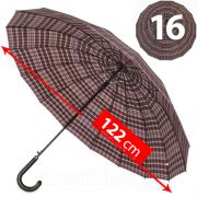 Зонт трость для двоих Ame Yoke L70-СH (02) Полоса