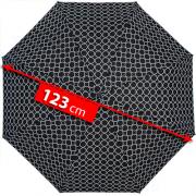 Зонт женский Rain Story R1170-07 (16009) Белые круги