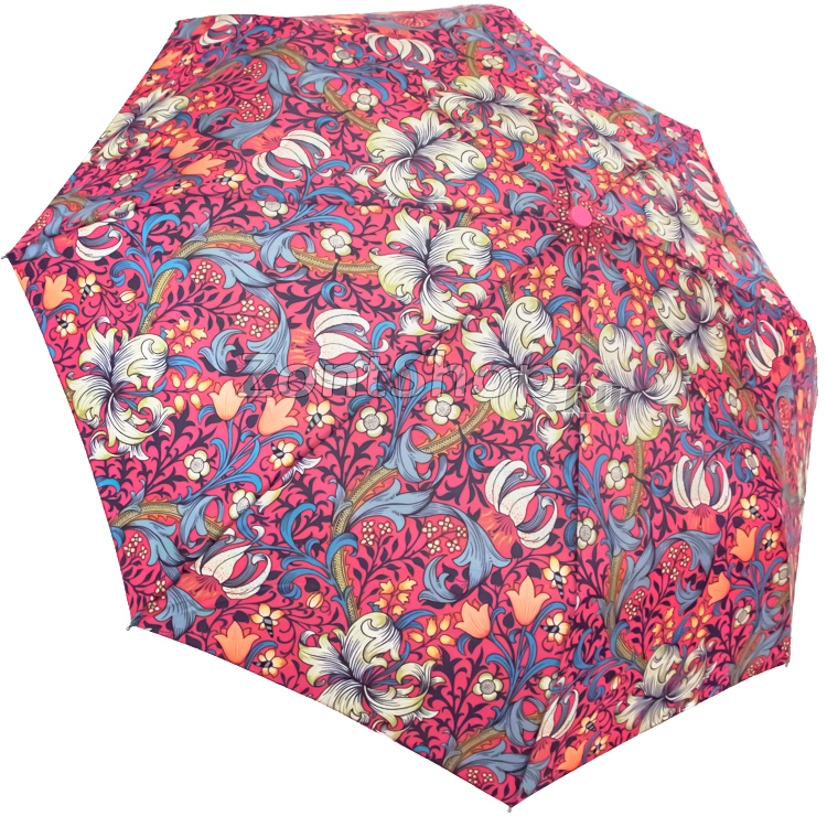 Зонт Fulton Morris & Co L907 4527 Золотой Лиловый UPF50+ (Дизайнерский)